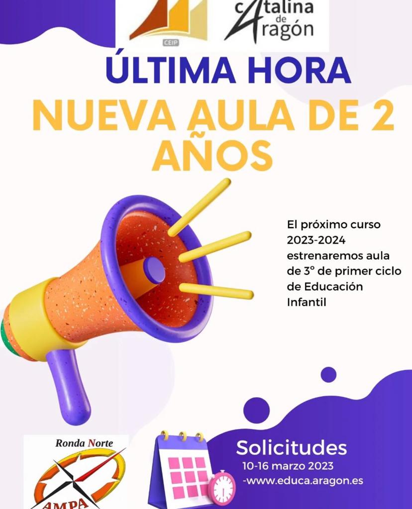 Aula de 2 años